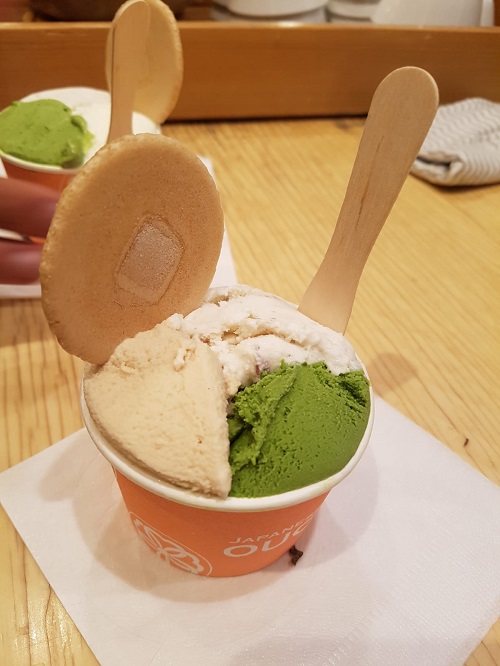 일본 마차 녹차 아이스크림