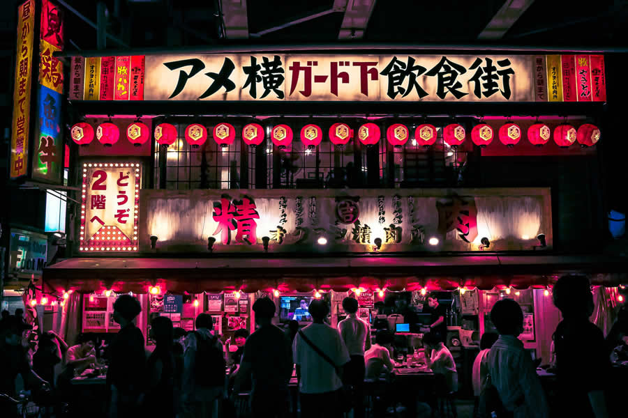 Try street food at Ameyoko Market