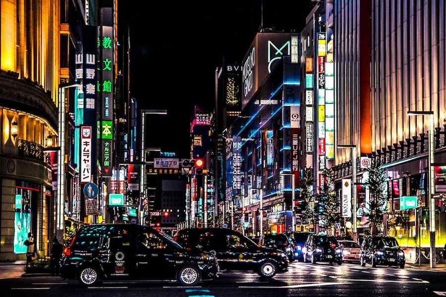 Explore the trendy district of Ginza